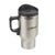 Wagan Tech - 12V Deluxe Heated Mug - Stainless Travel Mug - Commute - 9