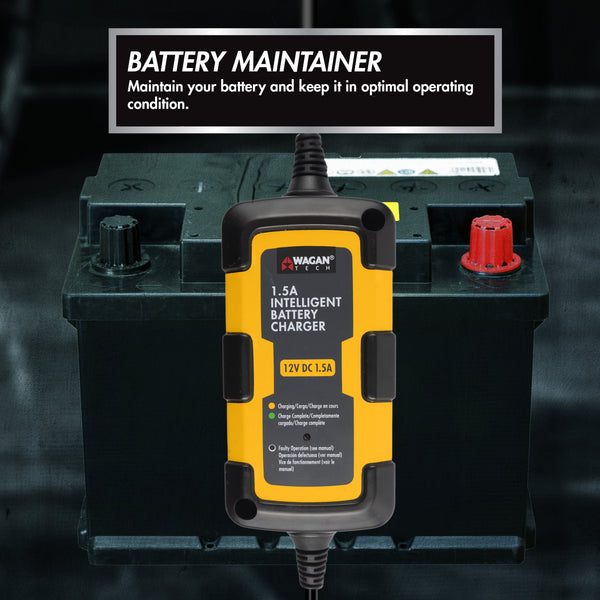 Wagan Tech 1.5A Battery Charger-6