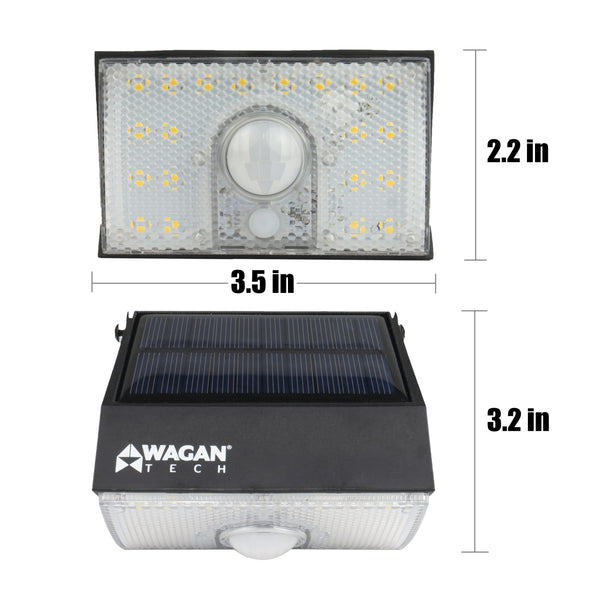 Wagan Tech - 1,000 Lumen Solar Micro Wall LED Light-19