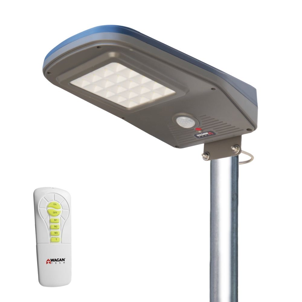 Control+Light Sensor+timer solar LED flood light