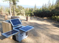 Wagan Tech - Solar e Cube 1500 - Solar Generator - forest