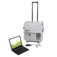 Wagan Tech - Solar e Cube 1500 - Solar Generator - laptop